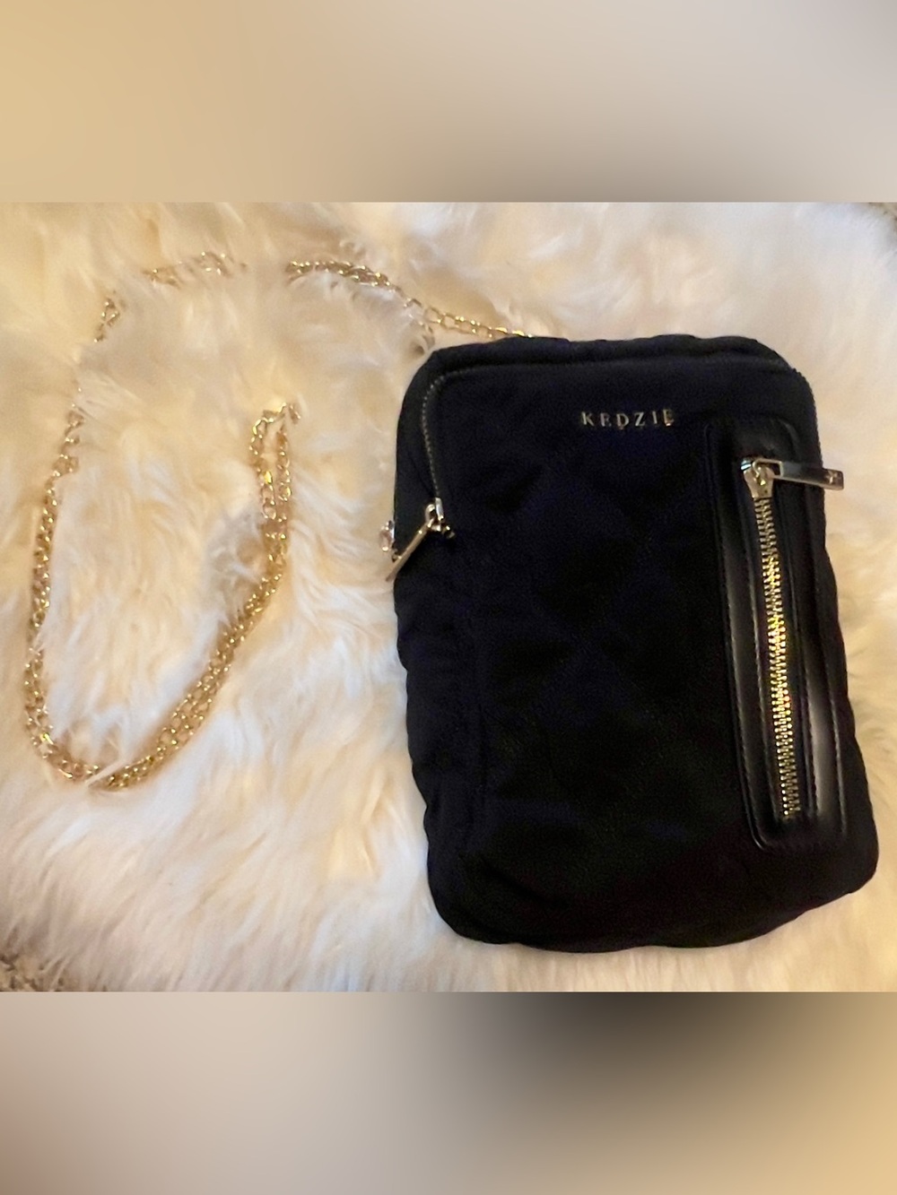 Kenzie Cloud 9 Quilted Puffer Convertible Bag.  Like new.